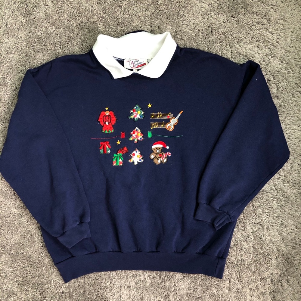 Vintage Active Exchange Christmas Sweater!